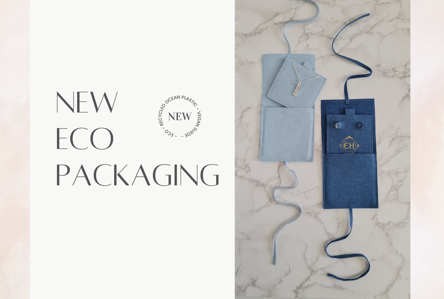 New Eco Jewellery Pouches