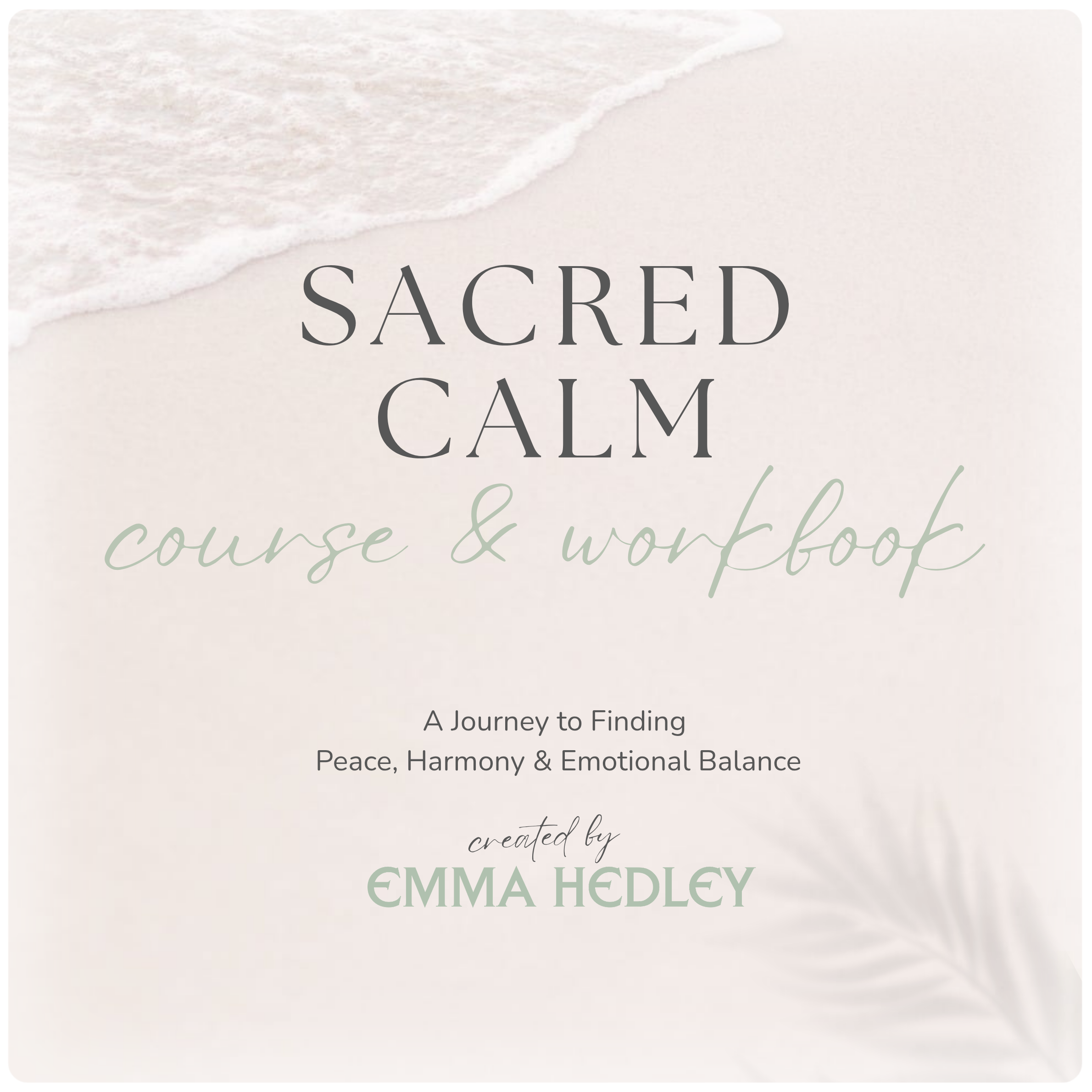 Gently Launching my 1st Course: Sacred Calm