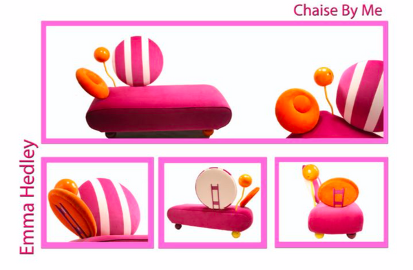'Chaise By Me' Final Degree Show 2007, 3D Design with Digital Modelling
