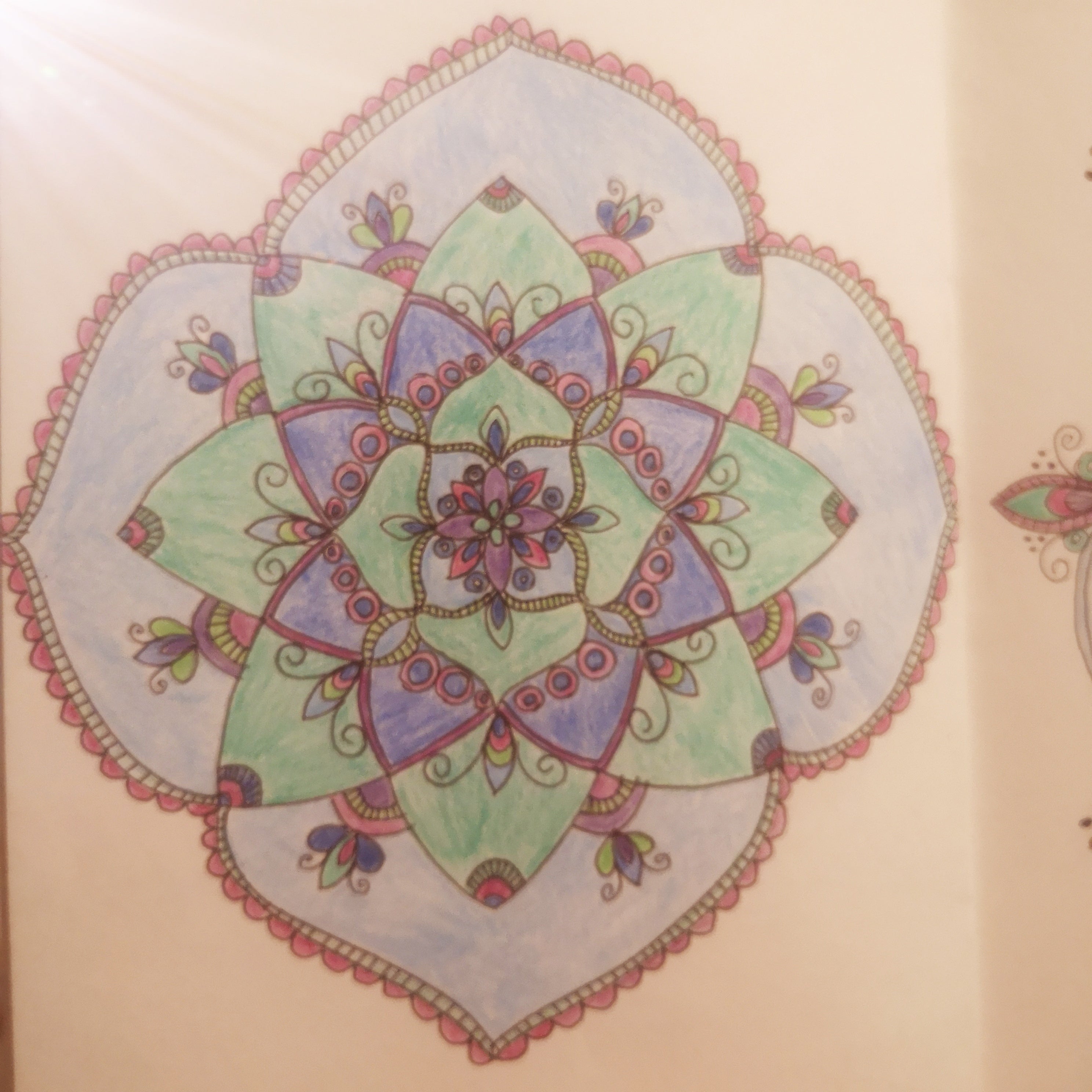 Dressing Like A Goddess And Drawing Mandalas All Day