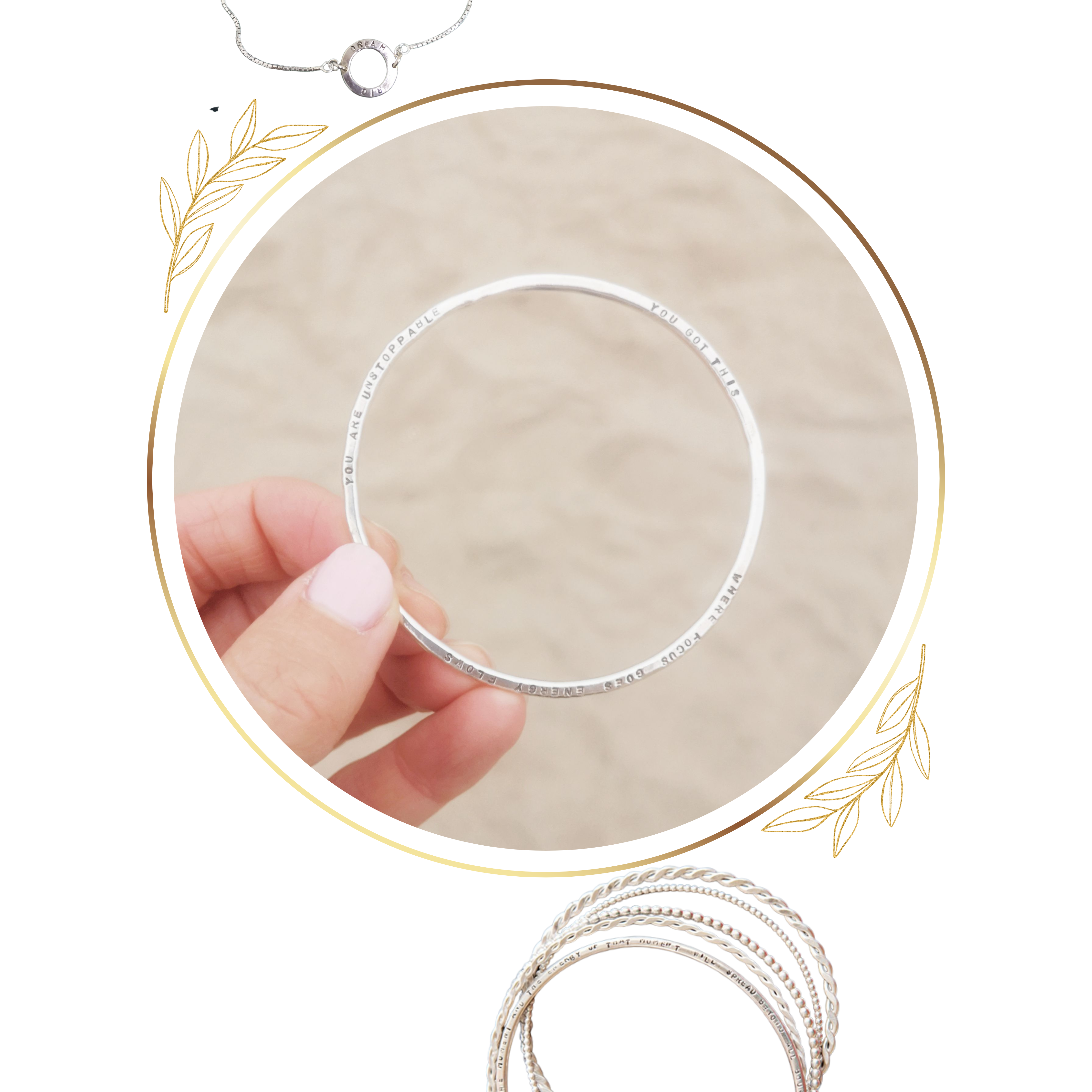 Silver Bangles & Bracelets