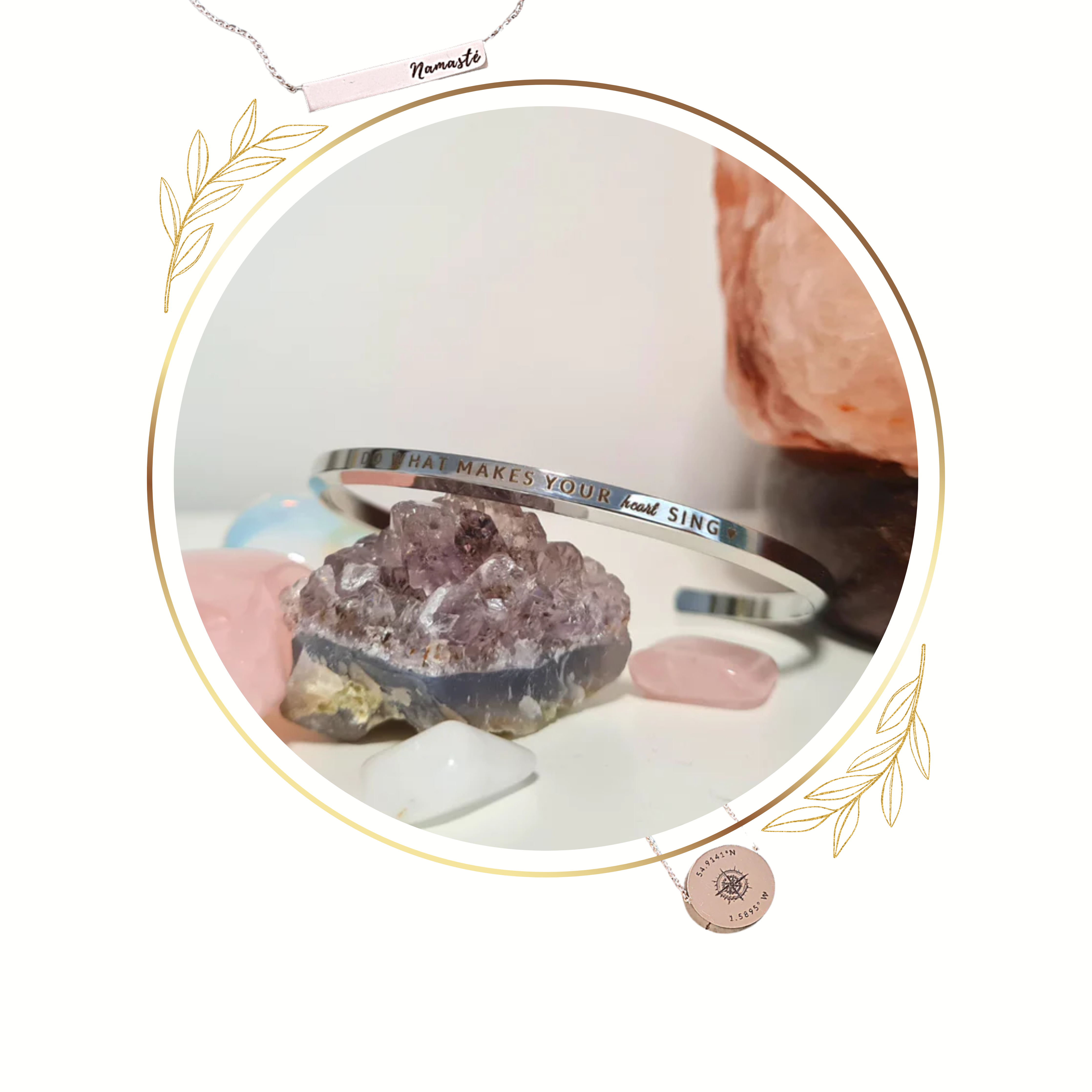 Laser engraved jewellery