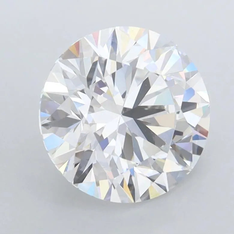 2.00ct Round Lab Grown Diamond (Colour D, Clarity FL, Cut ID, IGI Certified)