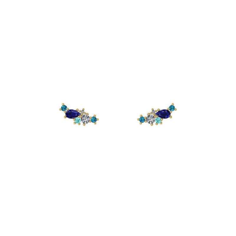 Organic Constellation Earrings