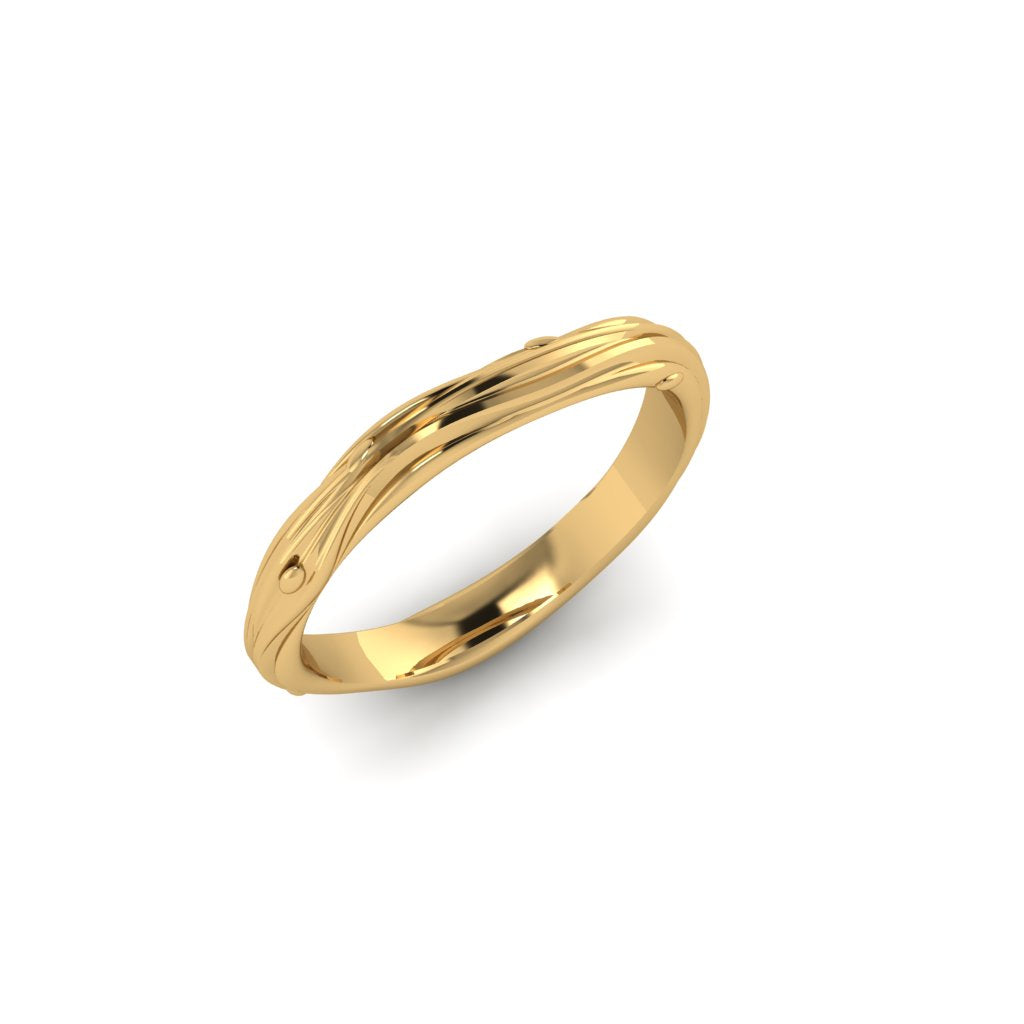 Organic Wedding Ring