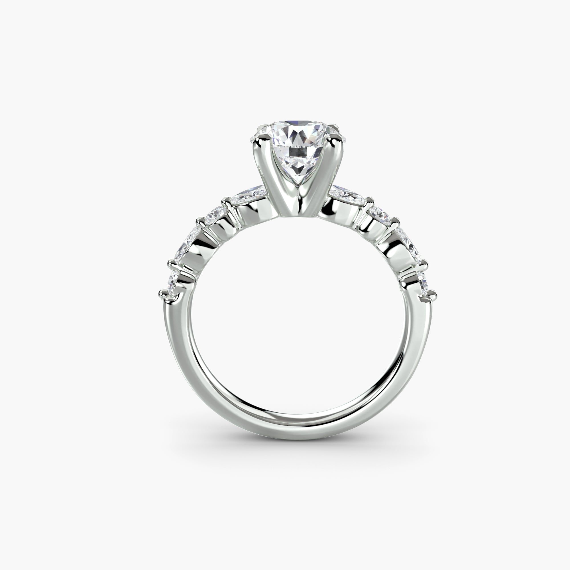 Solitaire with Eternity Pavé 2