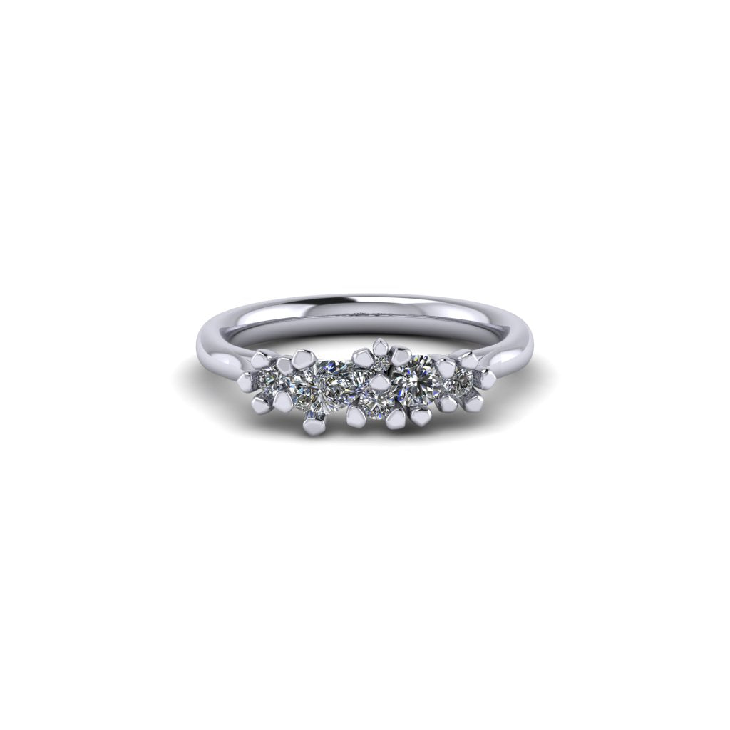 Customised Constellation Engagement Ring