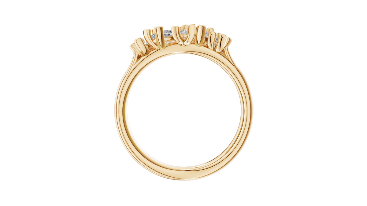 Customised Constellation Engagement Ring