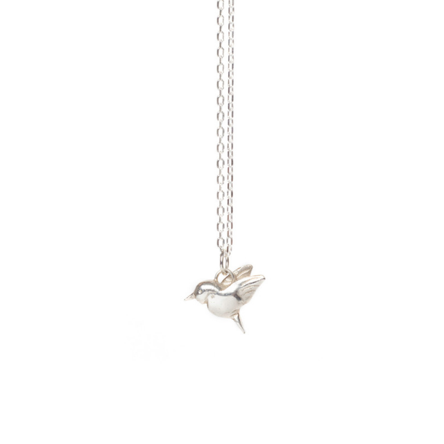 PRE ORDER: Little Hummingbird Pendant 18" Chain