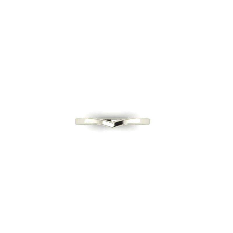 Classic Wishbone Wedding Ring