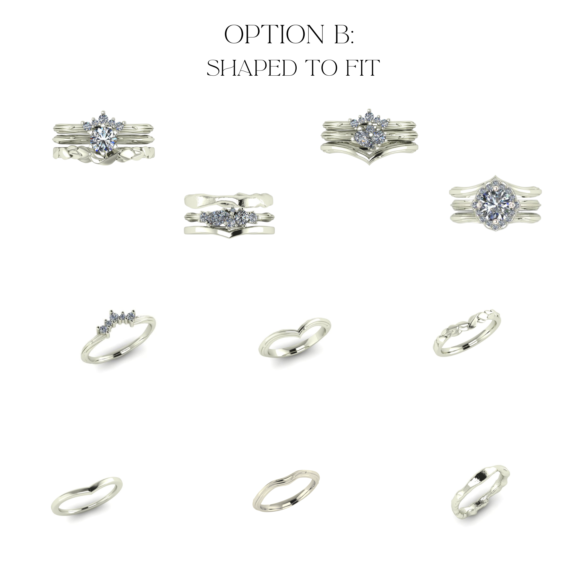 Wholesale Option B: Shaped to Fit