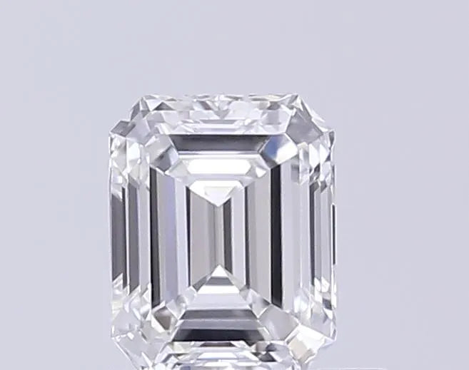 0.51ct Emerald Lab Grown Diamond (Colour E, Clarity VVS2, IGI Certified)