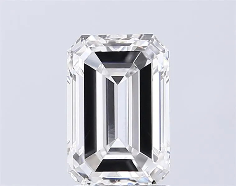 2.52ct Emerald Lab Grown Diamond (Colour D, Clarity VVS1, IGI Certified)