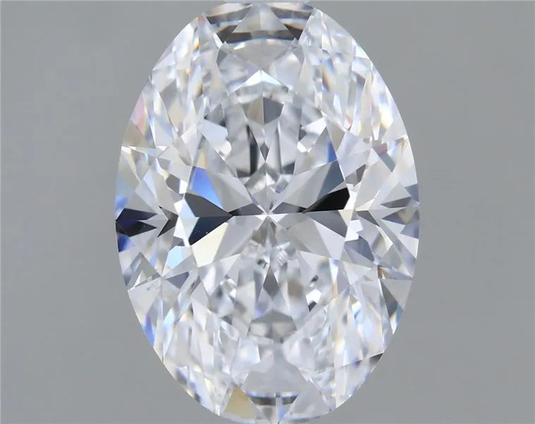 2.56ct Oval Lab Grown Diamond (Colour E, Clarity VVS1, IGI Certified)