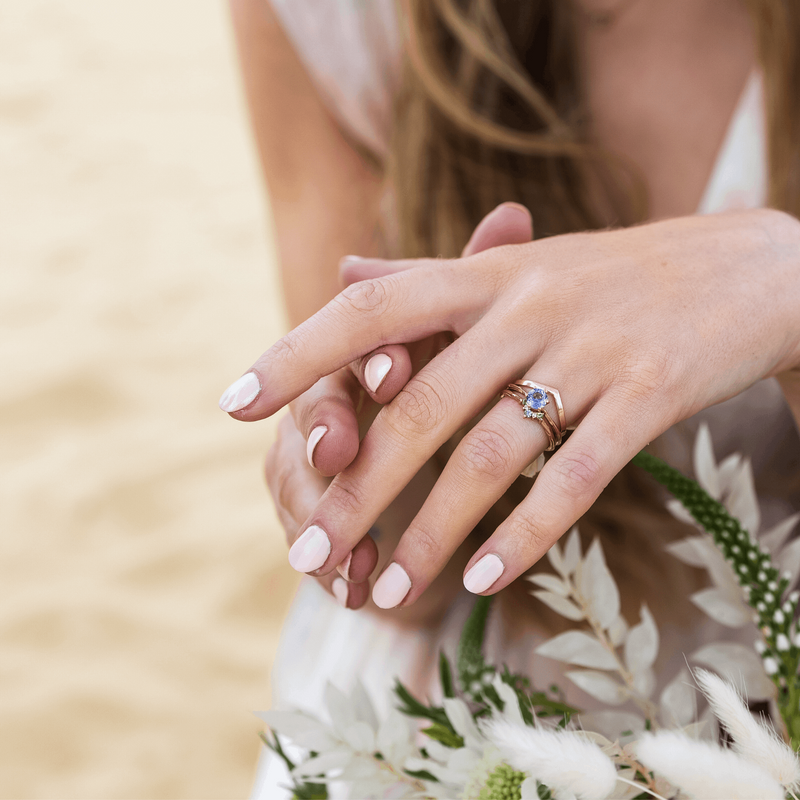 Organic 2025 engagement rings