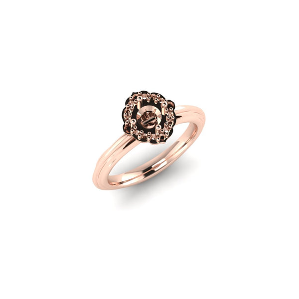 Bespoke Experience Enchanted Rose Semi Mount