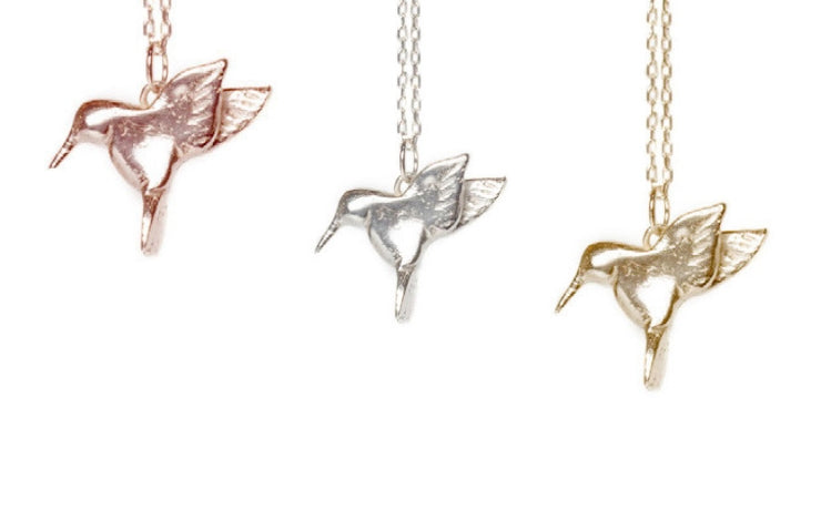 PRE ORDER: Large Hummingbird Pendant